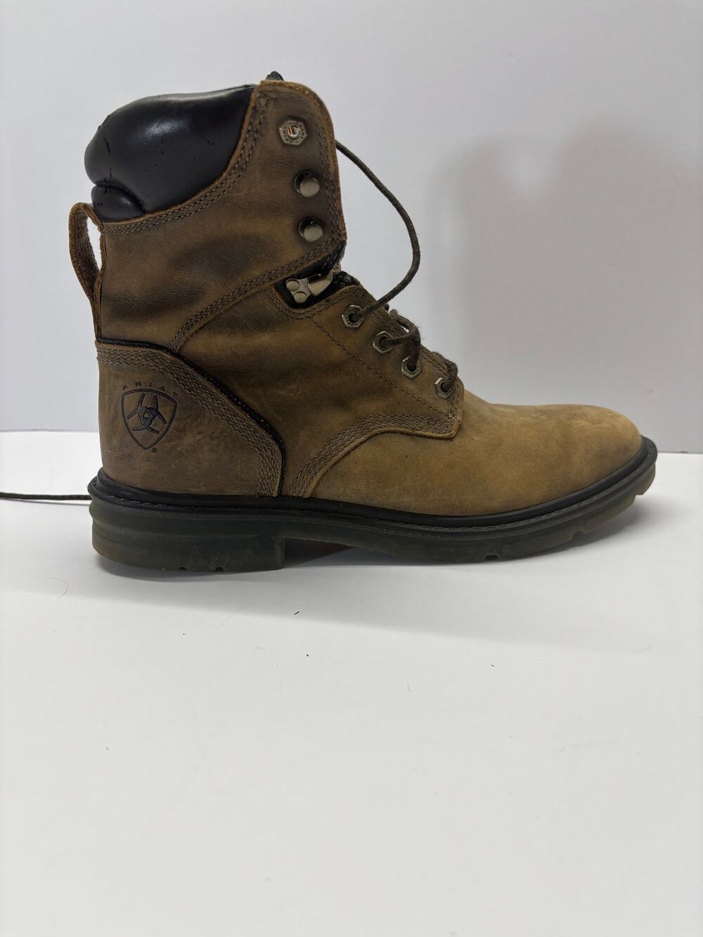 Ariat work boots men’s 11.5 brown leather performance work boots style 37229